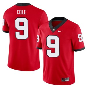 #9 Chris Cole University of Georgia Men's Alumni Jerseys - Red