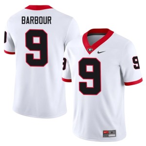 #9 Ethan Barbour DGDs Men's Official Jerseys - White
