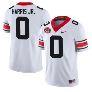 #0 Gabe Harris Jr. Damn Good Dawgs Men 1980 National Champions 40th Anniversary 2026 Jerseys - White