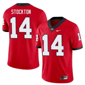 #14 Gunner Stockton Georgia Bulldogs Men's College Jersey - Red