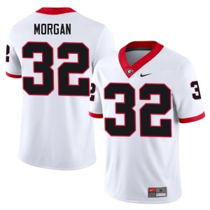 #32 Jaylan Morgan Damn Good Dawgs Men's NCAA Jerseys - White