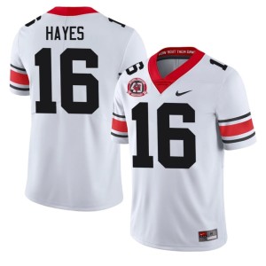 #16 Maurice Hayes University of Georgia Bulldogs Men's 1980 National Champions 40th Anniversary Game Jerseys - White