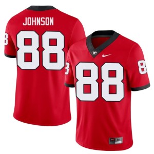 #88 Nasir Johnson Damn Good Dawgs Men's Limited Jerseys - Red