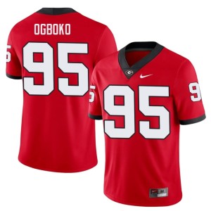 #95 Nnamdi Ogboko Dawgs Men Player Jersey - Red
