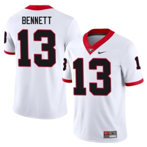 #13 Stetson Bennett DGDs Men Player Jersey - White