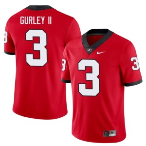 #3 Todd Gurley II Dawgs Mens Player Jersey - Red