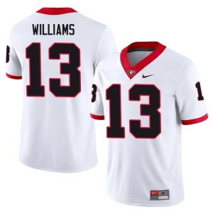 #13 Tyler J. Williams Damn Good Dawgs Men Stitched Jerseys - White