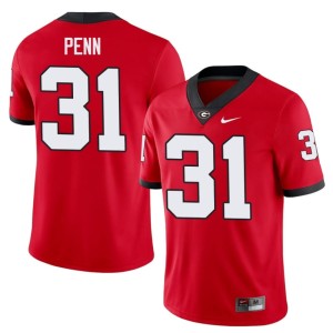 #31 Wade Penn University of Georgia Bulldogs Mens 2026 Jerseys - Red