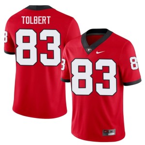 #83 Brody Tolbert Dawgs Men Alumni Jerseys - Red