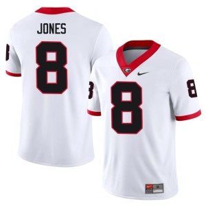 #8 Demello Jones Go Dawgs Mens 2026 Jersey - White
