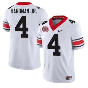 #4 Mecole Hardman Jr. Dawgs Men's 1980 National Champions 40th Anniversary 2026-27 Jersey - White