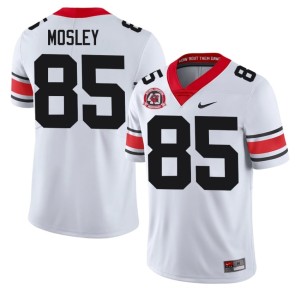 #85 Ryan Mosley UGA Bulldogs Mens 1980 National Champions 40th Anniversary Alumni Jersey - White