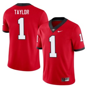 #1 Talyn Taylor Go Dawgs Mens Player Jersey - Red