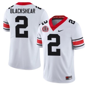 #2 Thomas Blackshear University of Georgia Bulldogs Men's 1980 National Champions 40th Anniversary High School Jerseys - White