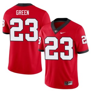 #23 Tyriq Green Dawgs Men High School Jersey - Red