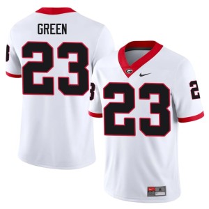 #23 Tyriq Green Georgia Bulldogs Mens Limited Jersey - White