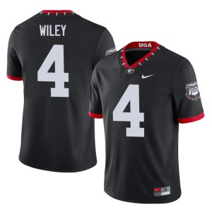 #4 CJ Wiley Damn Good Dawgs Men Mascot 100th Anniversary 2026-27 Jersey - Black