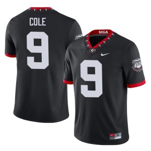 #9 Chris Cole UGA Men Mascot 100th Anniversary 2026-27 Jerseys - Black