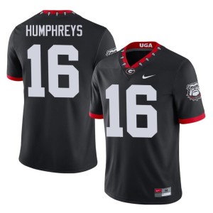 #16 London Humphreys DGDs Men Mascot 100th Anniversary University Jerseys - Black