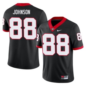 #88 Nasir Johnson Bulldog Nation Mens 2026 Jerseys - Black