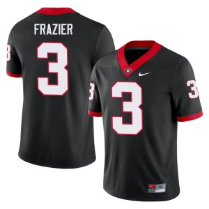 #3 Nate Frazier Go Dawgs Men's College Jerseys - Black