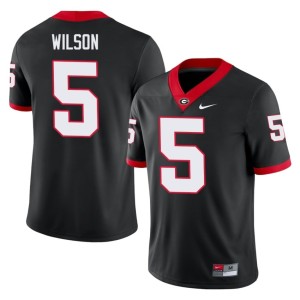 #5 Raylen Wilson UGA Men Limited Jerseys - Black