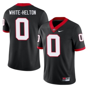 #0 Sacovie White-Helton Bulldog Nation Men NCAA Jersey - Black