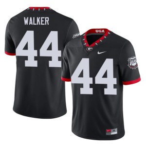 #44 Travon Walker University of Georgia Bulldogs Mens Mascot 100th Anniversary Player Jersey - Black