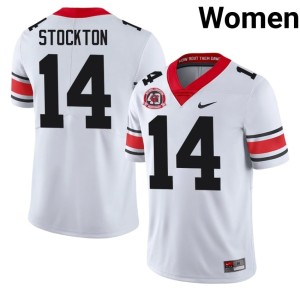 #14 Gunner Stockton University of Georgia Women 1980 National Champions 40th Anniversary 2026 Jerseys - White