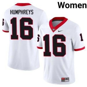 #16 London Humphreys Dawgs Women's Alumni Jerseys - White