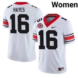 #16 Maurice Hayes UGA Women 1980 National Champions 40th Anniversary Embroidery Jersey - White