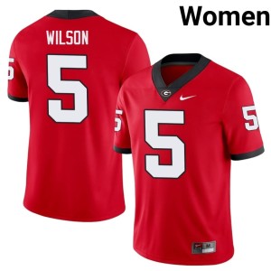 #5 Raylen Wilson Damn Good Dawgs Women 2026 Jerseys - Red
