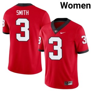 #3 Roquan Smith Damn Good Dawgs Womens Embroidery Jersey - Red