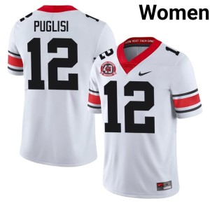 #12 Ryan Puglisi UGA Womens 1980 National Champions 40th Anniversary Replica Jerseys - White