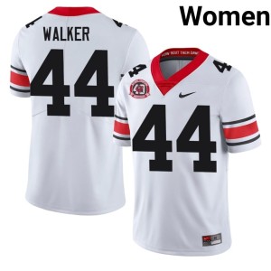 #44 Travon Walker Georgia Bulldogs Women 1980 National Champions 40th Anniversary NCAA Jersey - White