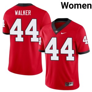 #44 Travon Walker Dawgs Womens High School Jersey - Red