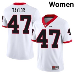 #47 Will Taylor Dawgs Women Limited Jersey - White