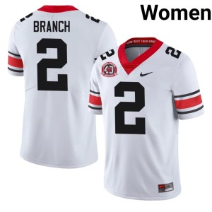 #2 Zion Branch Bulldog Nation Womens 1980 National Champions 40th Anniversary Limited Jerseys - White