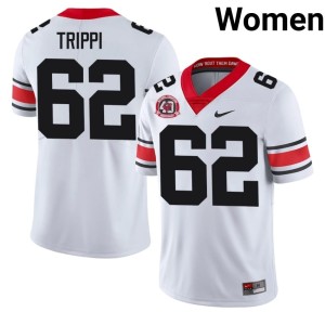 #62 Charley Trippi Georgia Women 1980 National Champions 40th Anniversary 2026-27 Jerseys - White