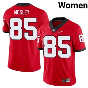 #85 Ryan Mosley Dawgs Womens High School Jerseys - Red