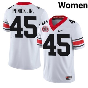 #45 Terrence Penick Jr. University of Georgia Bulldogs Women 1980 National Champions 40th Anniversary 2026-27 Jersey - White