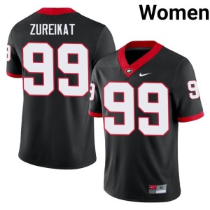 #99 Harran Zureikat UGA Women's High School Jerseys - Black