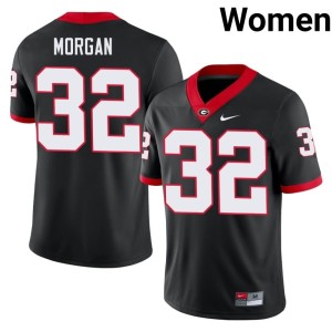 #32 Jaylan Morgan DGDs Women NCAA Jersey - Black