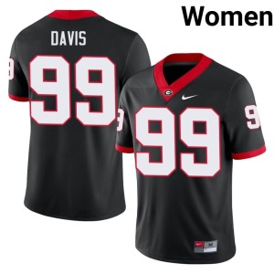 #99 Jordan Davis DGDs Womens 2026-27 Jerseys - Black
