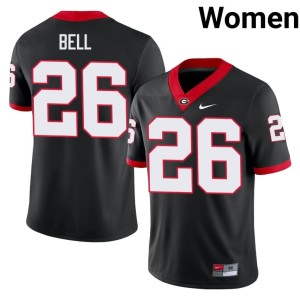 #26 Micah Bell Go Dawgs Women's 2026 Jersey - Black