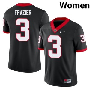 #3 Nate Frazier Go Dawgs Womens 2026 Jerseys - Black