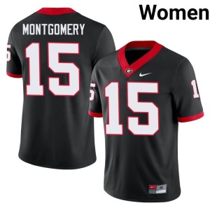 #15 Ryan Montgomery University of Georgia Women's 2026-27 Jerseys - Black
