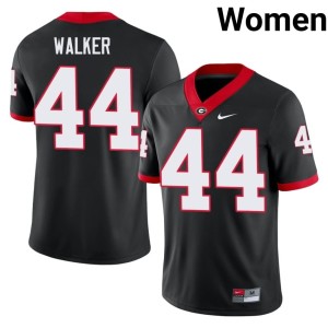 #44 Travon Walker DGDs Women's Limited Jerseys - Black