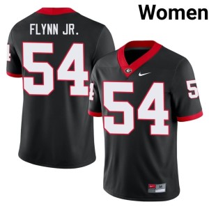 #54 Waltclaire Flynn Jr. Bulldog Nation Women's Alumni Jersey - Black