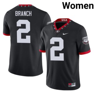 #2 Zion Branch DGDs Womens Mascot 100th Anniversary NCAA Jersey - Black